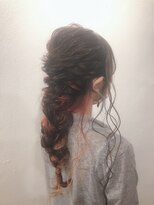リベルテ 池袋(liberte)&nbsp;ルーズ編み下ろしヘア