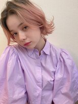 ポテト(potato)&nbsp;ハイトーンピンクボブ