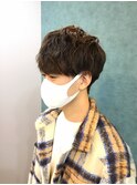 前下がりマッシュ♪ ラフウェーブパーマ