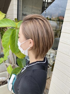 ヘアメイク ゼロ(0) オールバックショート