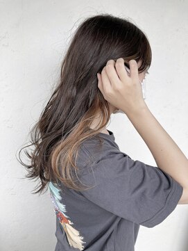 ヘアースタジオゼン アドバンス(hair studio Zen advance) かき上げロング