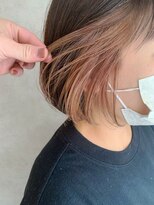 ヤード 藤沢(YARD)&nbsp;ミルクティーベージュ×インナーカラー