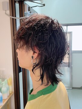 コワファーストナガサキシャンプーボーイ(COIFF1RST NAGASAKI SHAMPOO BOY) メンズ　マッシュウルフ