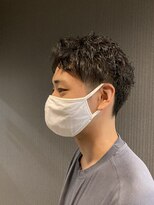 リリー(Lily)&nbsp;クセを活かしたスパイラル風ショート【理容室】品川/パーマ