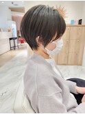 20代30代40代/大人可愛い丸みショートヘア