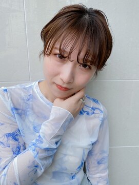 レジュアル(RESSUAL) ショート【前髪パーマで韓国っぽワイド前髪】