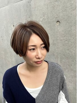レスピア 銀座中央通り店(Respia) 丸み前下がりショート【銀座/有楽町】30代40代50代