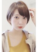 【 I. 】30代からのナチュラル前下がりショートボブ 川口