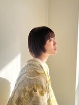 秋におすすめなベージュとミニボブ◎