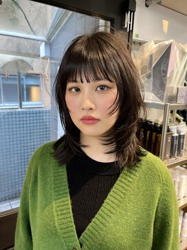 シェノン 表参道(CHAINON) 韓国風ザクザクミディアムレイヤー