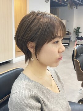 トト 船橋店(toto.) ☆ハイライトダブルシアーカラーカールセミディ姫カット［船橋]