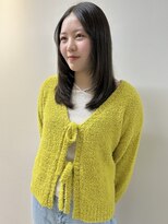 ムード タテマチ(mood tatemachi)&nbsp;ダークアッシュにレイヤーカット☆