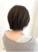  赤み抑えて憧れの髪色に☆こなれ感upのグレージュカラー