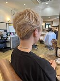 ハイトーンショートカット