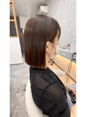 切りっぱなしボブ