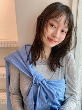 ホリデイズ ケアアンドスパ 練馬 豊島園(HOLIDAYS) 【HOLIDAYS】ミディアムレイヤー×顔まわりレイヤー