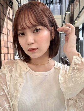 ミンクス 青山店(MINX) イメチェン前髪小顔ボブ_表参道/青山