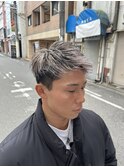 ホワイトメッシュ/メンズパーマ/姫路