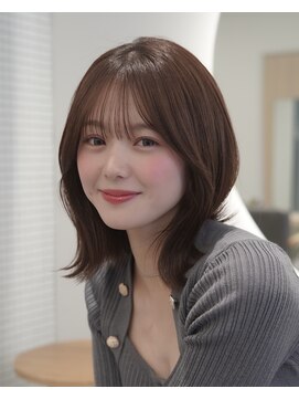 アンアミ オモテサンドウ(Un ami omotesando) 【Un ami】ミディアムボブヘア　佐藤大空