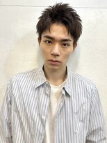 ファルベ(Farbe)&nbsp;韓国マッシュ/スペインカール/スパイキーショートブルーブラック