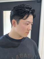 ベル 桑名(BHEL)&nbsp;三重桑名ニュアンスパーマシースルーマッシュ緩めセンターパート