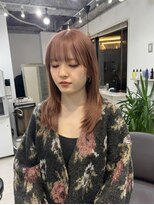 アイズ 横浜(IS)&nbsp;横浜/レイヤーカット/ピンクベージュ/ピンクブラウン