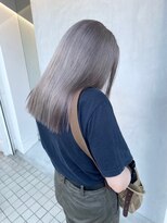 キング(K!ng)&nbsp;縮毛矯正髪質改善ハイライトレイヤーカット枚方美容室エクステ