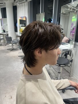 ユーフォリア 渋谷グランデ(Euphoria SHIBUYA GRANDE) メンズウルフ アッシュブラウン ナチュラルブラウン