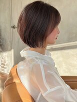 アフロート ルヴア(AFLOAT RUVUA)&nbsp;似合わせ ショート ボブ 30代 40代 小顔 新宿 ひし形 前上がり