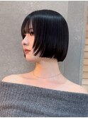 ◇ボブ 縮毛矯正 顔周りカット 表参道 髪質改善