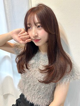 アンニュ(annuy) 【annuy_shiori】レイヤーカット♪/顔周りカット/暖色カラー