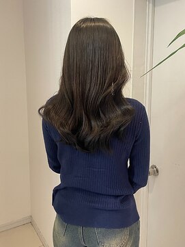 リアン(Lien) ブリーチなしダブルカラー/透明感/マットグレージュ