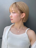 トルネード(TORNADO)&nbsp;タッセルカットシースルーバング垢抜け韓国ボブM20250727