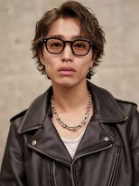 アンサー 渋谷(ANSWER)&nbsp;渋谷波巻きスパイラルパーマシャドウパーマメンズセンターパート