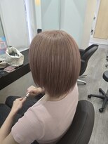 グランディールヘアデザイン(grandir hairdesign)&nbsp;ミルクティー/ケアブリーチ/ロングヘア/千葉