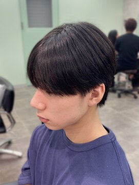 ジーニー 千葉(GENiE) ウルフ/ラウンドマッシュ/ニュアンスパーマ/千葉【朝生菜楓】