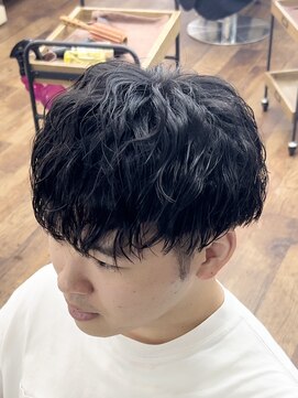 メルシー トータル ブランディング サロン(merci TOTAL BRANDING SALON) メンズ刈り上げマッシュスタイル マッシュショート