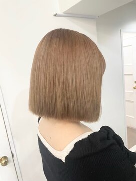 ハムレッツ 名古屋 ボブ、ショートボブ、ショートヘアー髪質改善縮毛矯正白髪染め◎