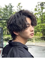 アストラ(ASTRA)&nbsp;MEN’S HAIR/波巻きツイストスパイラル/リバースセンターパート