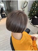 白髪生かしカラー