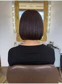 重く見えない透ける白髪ぼかしカラー【佐賀美容室】