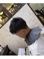 ラグジュアリーバーバーカミング 入間店(Luxury BARBER Kaming)&nbsp;テーパーフェードアップバング