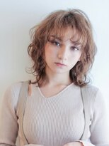 アッシュ 亀戸東口店(Ash)&nbsp;大人ゆるウエーブ×透けバング