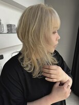 アルン(arun)&nbsp;ハイトーンウルフ/ブロンドカラー