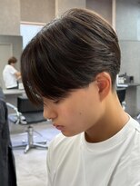 エルマーク 本山(L-MARK)&nbsp;フェザーパーマ/カルマパーマ/メンズ/眉毛/センターパート