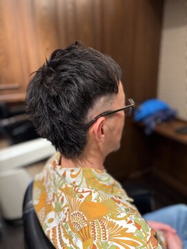 ザバーバー 青山(THE BARBER) 大人マレットヘアー
