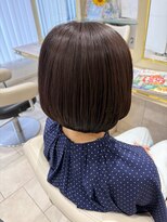 アッシュ 仙川店(Ash)&nbsp;40代50代60代 艶まとまる大人の丸みショートボブ