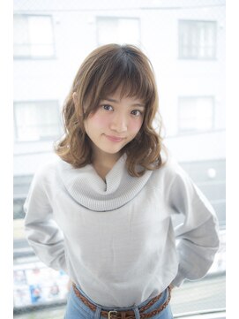 サロンドミルク 原宿(salon de MiLK) 【salon de MiLK 原宿】ゆるふわ耳かけセピアアッシュ