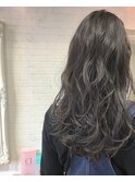 外国人風カラー♪ネイビーアッシュ