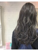 クルーブラン(CouLeur blanc)&nbsp;外国人風カラー♪ネイビーアッシュ